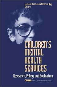 Childrens Mental Health Services Research, Policy, and Evaluation 