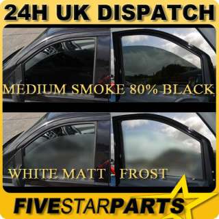 Car Window Tint 85% Dark Privacy Film Tinting Kit Black 3m x 75cm (9 
