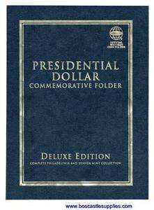 Whitman Coin Folder Album Presidential Dollar Commemorative Folder 