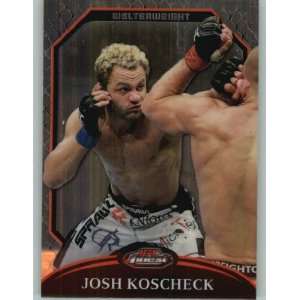  2011 Topps Finest UFC #82 Josh Koscheck   Mixed Martial 