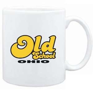  Mug White  OLD SCHOOL Ohio  Usa States Sports 