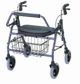 Nova Mighty Mack Rolling Walker HD WIDE Rollator 600 lb  