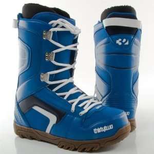   2010   Mens Snowboard Boots   Blue / White / Gum: Sports & Outdoors