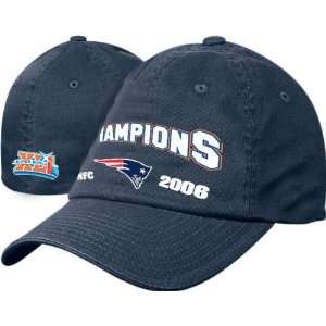 New England Patriots 2006 AFC Conference Champions Themus Flex Fit Hat 