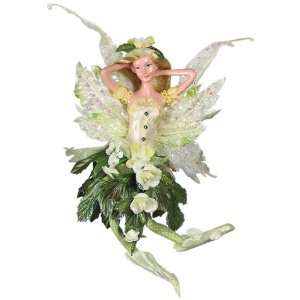   Mini Rose Angel Fairy Figurine   Off White A01032