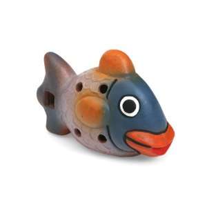  Ceramic Ocarina Fish Design Whistle While you Work 