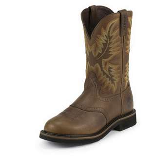 Mens JUSTIN BOOTS SUNSET COWHIDE BOOTS WK4655  