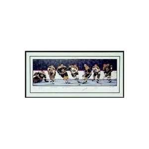   Lithograph (Bobby Orr, John Bucyk, Gerry Cheevers, Phil Esposito, Fe