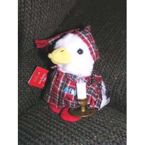   2007 6 Plush Aflac Holiday Duck with Candle that 