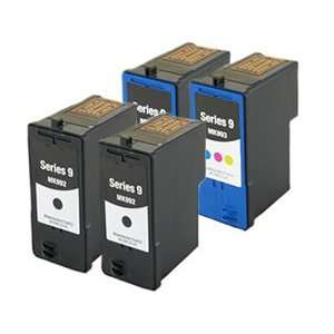   DELL Printer Ink Cartridge 4 Pack (2B+2C) for Dell Printers All In One