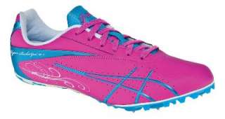 Womens ASICS Hyper Rocketgirl SP 4 Track Running Shoes HPink/Electric 