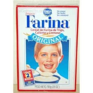 Farina Creamy Hot Wheat Cereal, 28.0 Ounce Boxes (Pack of 12)