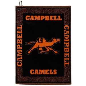  Campbell Fighting Camels Woven Jacquard Golf Towel: Sports 