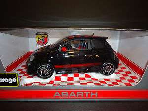 Bburago Fiat 500 Abarth 2008 1 18  