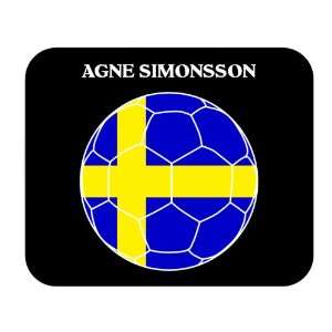  Agne Simonsson (Sweden) Soccer Mouse Pad 