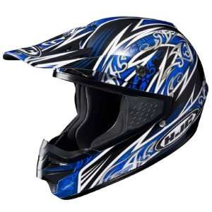  HJC CS MX Scourge MC 2 Motocross Helmet   Size  2XL 
