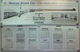 SHARPS ARMS COMPANY POSTER MODEL 1875 RIFLE  