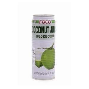  9 CANS FOCO COCONUT JUICE 17.6 OZ OR 520 ML Everything 