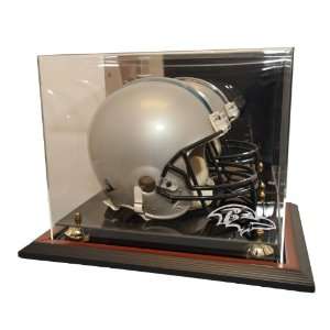  Baltimore Ravens Zenith Helmet Display, Brown Sports 
