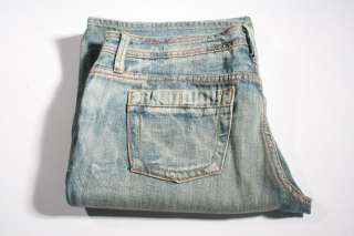 New 575 Denim $295 Mens Boot Cut Cotton Blue Jeans Pants 30 NWT  