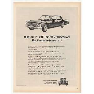   Studebaker Cruiser Common Sense Car vs VW Bug Print Ad: Home & Kitchen