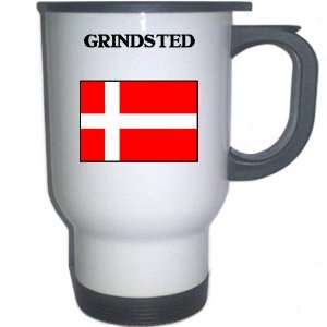  Denmark   GRINDSTED White Stainless Steel Mug 
