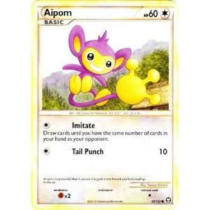 Pokemon   Aipom (55)   HS Triumphant   Reverse Holofoil 