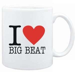  Mug White  I LOVE Big Beat  Music: Sports & Outdoors