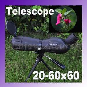 New 20 60x60 Zoom High Quality Spotting Scope Telescope  