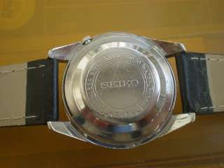 Vintage SEIKO 5 JAPAN 21 Jewels Automatic Mens Watch 6119 8020  