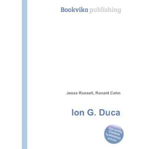  Ion G. Duca Ronald Cohn Jesse Russell Books