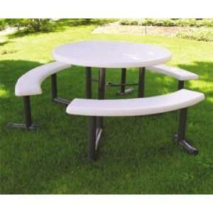  Lifetime Round Swing Out Picnic Table