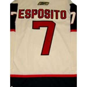   Esposito Memorabilia Signed Quebec Remparts Replica Hockey Jersey