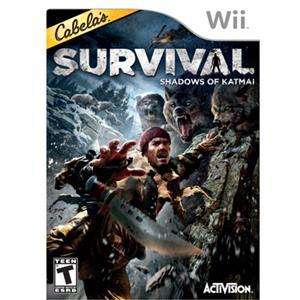 Cabelas Survival Shadows of Katmai Wii *NEW* 047875766181  