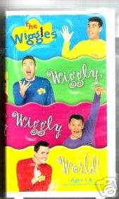 The Wiggles Wiggly, Wiggly World VHS VIDEO~$2.75 Ship~ 045986025098 