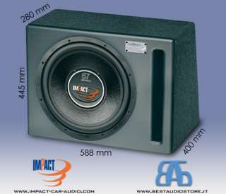 6715 02V Subwoofer Impact 67 38cm in cassa reflex 1400W  