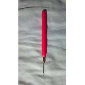  Pink Feather Hair Extension Hair Threader Needle: Beauty