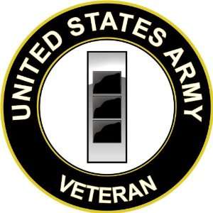  3.8 US Army Chief Warrant Officer 3 Veteran Decal Sticker 