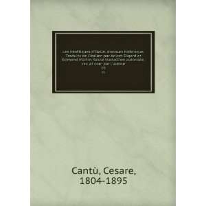   rev. et corr. par lauteur. 05 Cesare, 1804 1895 CantÃ¹ Books