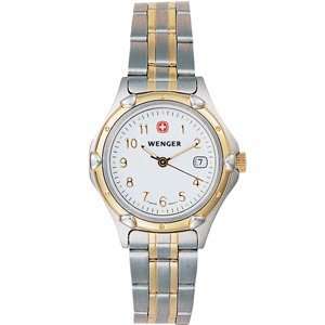 WENGER STANDARD ISSUE WATCH Wenger Ladies Two Tone Standard Issue 