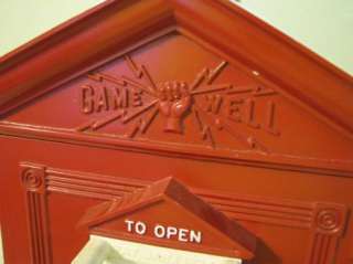 GAMEWELL Game Well FIRE ALARM BOX Station 1924 PATENT Gorgeous 