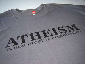   non prophet organization atheist agnostic no religion science T shirt