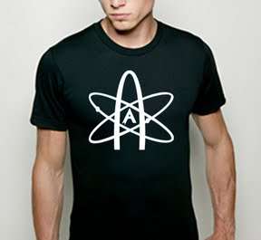 504 ATHEIST atheism anti religion book mens new T Shirt  