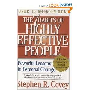   People Publisher Free Press; Revised edition Stephen R. Covey Books