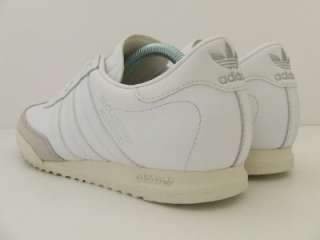   Beckenbauer White Leather Retro Football Trainers Sneakers UK 6  