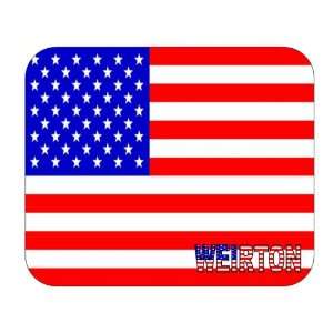  US Flag   Weirton, West Virginia (WV) Mouse Pad 