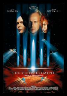 FIFTH ELEMENT * 1SH ORIGINAL DS MOVIE POSTER 1997 5TH  