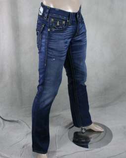 True Religion Jeans Mens Ricky premium Vintage PIONEER straight 