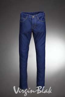 vb HOMME Classic Indigo Blue Stretch Skinny Jeans 3LG  