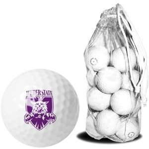 Weber State Wildcats NCAA Clear Pack 15 Golf Balls